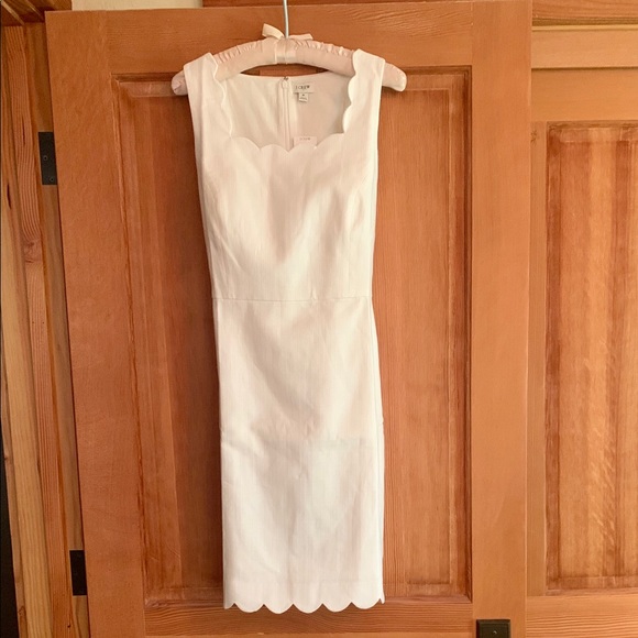 J. Crew Dresses & Skirts - J. Crew Scalloped Sun Dress